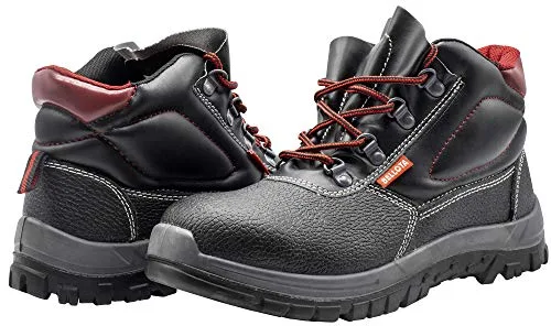 Bellota 7230043S3 - Botas de Seguridad Classic de Hombre y Mujer (Talla 43) de Piel Hidrofugada con Forro Acolchado Transpirable