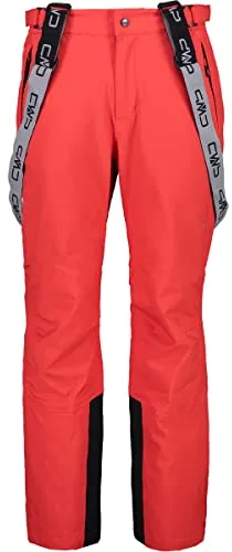 CMP Hombre Pantalones, Rojo, L