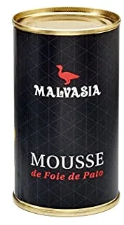 MALVASIA Mousse de Foie de Pato Gourmet Sabor Tradicional, Lata de 200 g