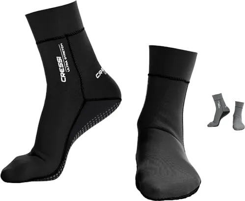 Cressi Ultra Stretch Neoprene Socks Black 1.5mm M