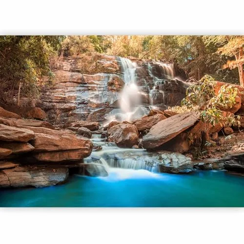 murando Fotomurales 350x256 cm XXL Papel pintado tejido no tejido Decoración de Pared decorativos Murales moderna Diseno Fotográfico Flores Paisaje Naturaleza c-B-0141-a-c