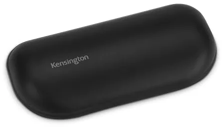 Kensington K52802WW - Reposamuñecas Ergosoft para Ratón, con Gel y Tacto Suave, Diseñado Ergonómicamente, con Protección Contra Lavados, Color Negro