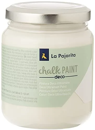 La Pajarita 105437 Pintura para Decoración y DIY, Chalk, 1, Beige (Sweet Cream)