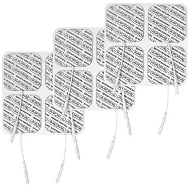 TensCare E-CM5050V - 12 electrodos para Electroestimulador Tens, 50x50 mm