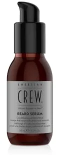 American Crew Beard Serum, Aceite para la Barba que Acondiciona, Aporta Brillo y Suavidad, Calma la Irritación, con Textura Ligera y de Rápida Absorción, para Uso Diario, 50 ml