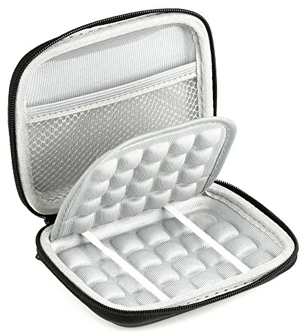 H&S Funda para Disco Duro Externo Portátil - Estuche Acolchado a Prueba de Golpes - También para Discos SSD, 2.5 y Más Accesorios