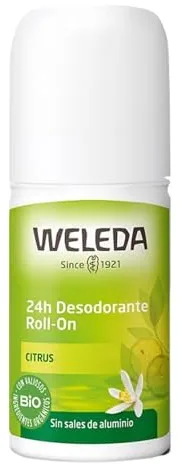 WELEDA Citrus 24h Deo Roll-On, 50 ml Solución