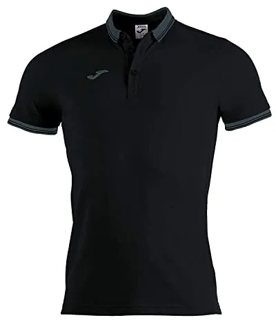 Joma Bali II M/C Polo, Hombre, Negro, L