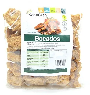 LaCasadeTé - Carne vegana - Legumeat Bocados - Envase 250 g