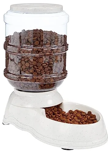 Amazon Basics Dispensador de comida, Pequeño transparente