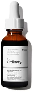 The Ordinary Granactive Retinoid 2% Emulsion, Sérum Emulsión con Retinoides Granactivos, Alternativa avanzada al retinoide para tratar el envejecimiento y mejorar la textura de la piel, 30 ml