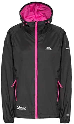 Trespass Qikpac Compact Pack Away - Chaqueta impermeable para mujer