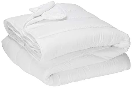 PIKOLIN Home - Edredón Nórdico 150x220 cm - Duo 4 Estaciones 150+300 gr Fibra Suave y Transpirable - Relleno para Todo el Año, Fácil Lavado, Hipoalergénico, Unible por Corchetes, para Cama 90 cm