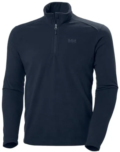 Helly Hansen Hombres Daybreaker 1/2 Cremallera Fleece, Azul Marino, L