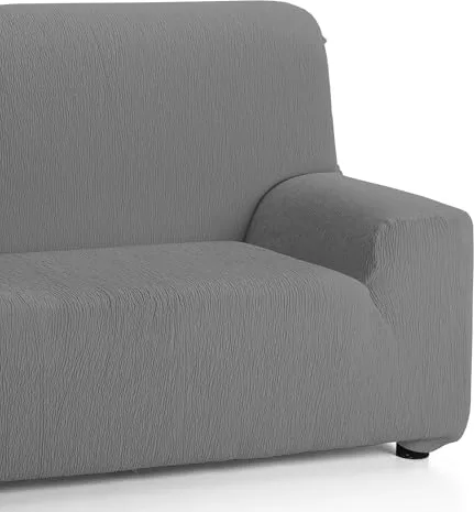 Martina Home Funda de sofá elástica Modelo Emilia - Color Gris -3 Plazas (170 a 220 cm)