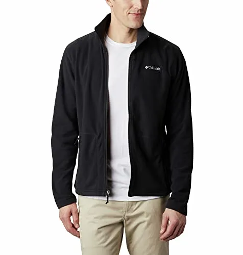 Columbia Fast Trek Light Full Zip Fleece, Forro polar con cremallera completa Hombre, Black 010, XL