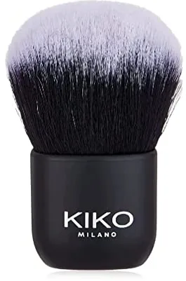 KIKO Milano Face 13 Kabuki Brush | Brocha kabuki para aplicar polvos para el rostro, fibras sintéticas