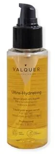 Valquer Serum Oro Líquido con Aceite de Argán y Zanahoria Antioxidante, Estimula el Crecimiento Capilar. Hidrata, Repara y Nutre el Cabello Seco y Dañado Aportando Brillo y Suavidad. 100 ml.