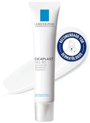 La Roche Posay Gel, Crema Cicatrizante, Multireparador, Favorece la Recuperación de la Piel, Propiedades Calmantes, Reconfortantes y Anti-picor, Fórmula de Triple Acción, Cicaplast B5, 40ml