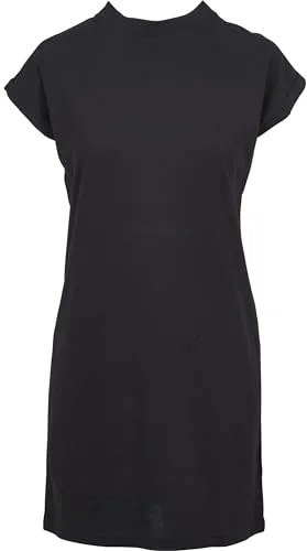 Urban Classics Ladies Turtle Extended Mujer Vestido Corto Negro XL 100% algodón