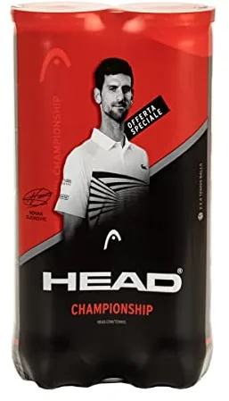HEAD Championship 2x4 Ball Tenis despresurizada, Unisex Adulto