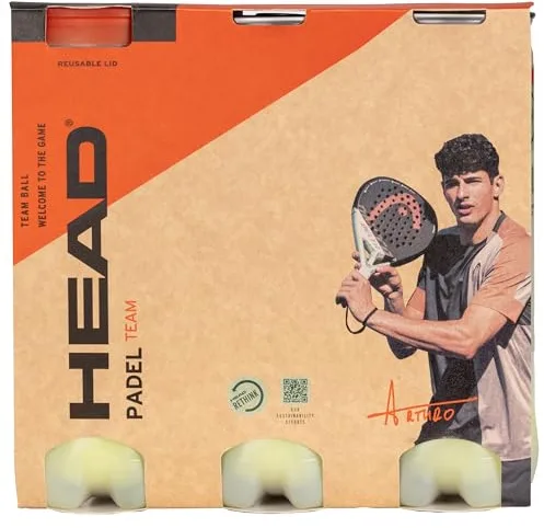 HEAD 3 Botes De 3 Pelotas Padel