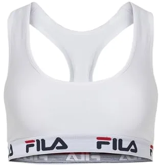 Fila Fu6042 Soutien-gorge Femme Bra, Blanco (White), S Mujer