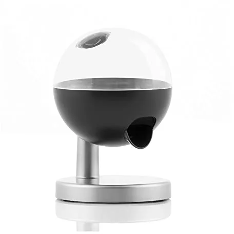 InnovaGoods® Dispensador cereales, dulces, caramelos y frutos secos, accesorios cocina, sensor táctil, ideal para chuches, pórtatil, Color Negro