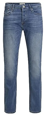 JACK & JONES Slim Straight-fit Jeans Jjitim Jjoriginal Am 781 50SPS Noos Slim Straight-fit Jeans Blue Denim 34 36 Blue Denim
