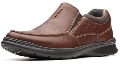Clarks Hombre Cotrell Free Mocasines, Marrón (Tobacco Leather), 42 EU
