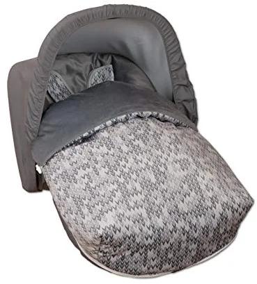 Babyline Game - Saco grupo 0, unisex, color gris