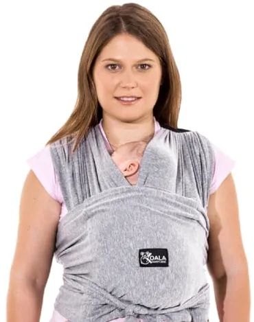 Koala Babycare - Fular Portabebés fácil de usar (fácil de colocar), unisex ajustable, la mochila multiusos apropiada hasta 9 kg. Fular elastico - Diseño Registrado KBC®
