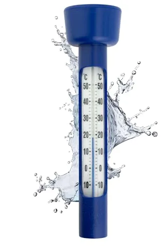 Termómetro de piscina fácil de leer Termómetro de temperatura del agua para piscina de spa Accesorios de bañera de hidromasaje Natación salvaje