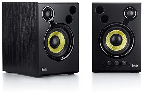 Hercules DJMonitor 42 - 2 altavoces activos de monitorización de 20 vatios RMS