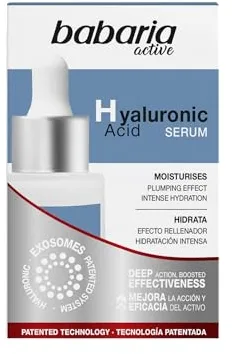Babaria - Serum Facial Con Acido Hialuronico | Serum Facial Mujer Y Hombre Con Ácido Hialurónico | Serum Hombre Y Mujer 30ml Gotero | Acido Hialuronico Fácil Absorción Rápida