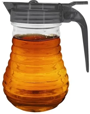 NERTHUS FIH 347 Jarra para Miel, Cristal, Transparente