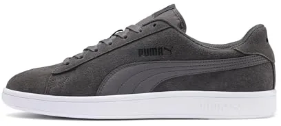 PUMA Smash V2, Zapatillas de Deporte Unisex adulto, CASTLEROCK-Puma Black-Puma White, 39 EU