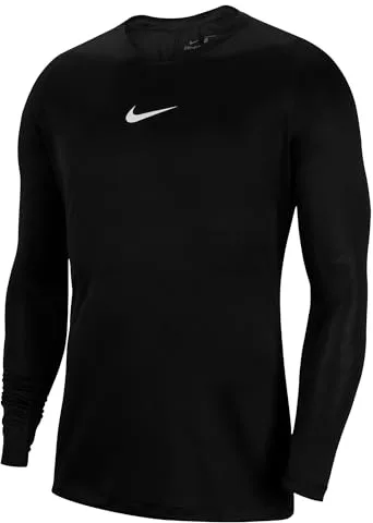 Nike M NK Dry Park 1Stlyr JSY LS Long Sleeved t-Shirt, Hombre, Black/White, M
