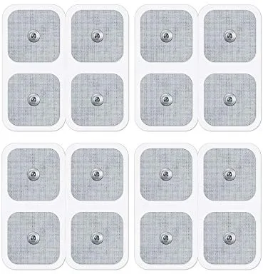 Beurer Juego de recompra de electrodos, compuesto por 16 almohadillas de gel autoadhesivas de 45 x 45 mm, adecuadas para dispositivos EMS y TENS de Beurer