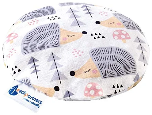 Medi Partners Saco de Semillas para Microondas 15cm Cojin 180g 100% Algodón Saquitos bolsa Semillas calor Microondas Almohadillas Saco Termico (Erizos)