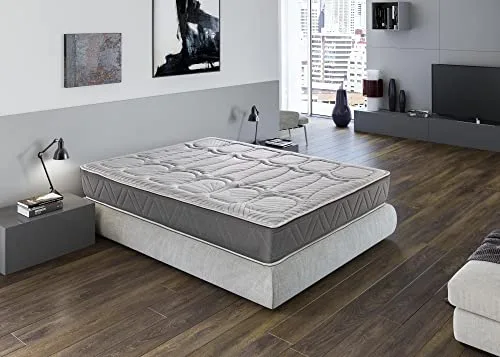 ROYAL SLEEP - Colchón Viscoelástico Hilo de Carbono y Biocerámico con Efecto Regenerador | 150x190 | Altura 29cm | Gama Alta | Firmeza Alta | Ceramic Premium