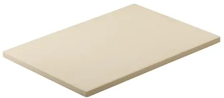 RÖSLE Plato de piedra rectangular de hecho de cordierita para preparar pizza, tarta flambeada, pan, etc., en la parrilla o en el horno, 42 x 30 cm