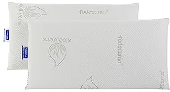 Todocama Almohada viscoelástica Aloe Vera (Pack de 2 Unidades - 70 cm)