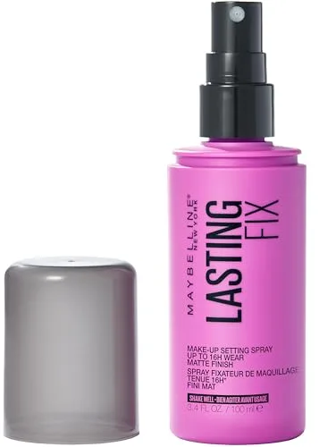 Maybelline New York - Fijador De Maquillaje Lasting Fix Spray, Transparente, Vanilla, 100 Mililitro