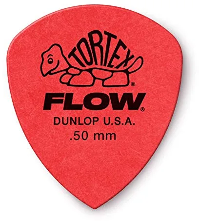 JIM DUNLOP Púas Tortex Flow Standard 0,50mm Saco de 12