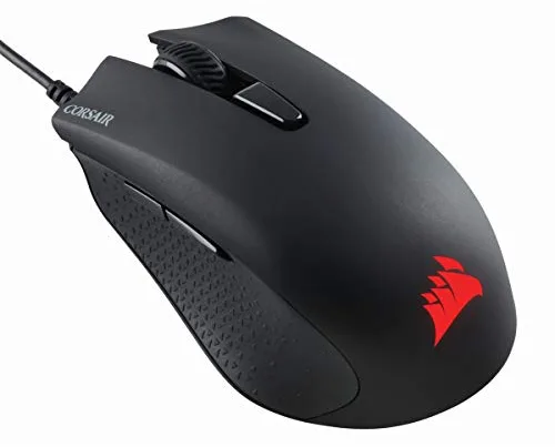 Corsair Óptico Ratón Para Juegos, Negro, Tamaño Único
