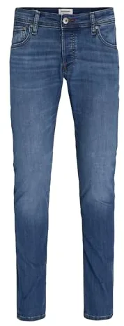 Jack & Jones Jjiglenn Jjoriginal Am 815 Noos Vaqueros slim, Hombre, Blue Denim, 34W / 30L