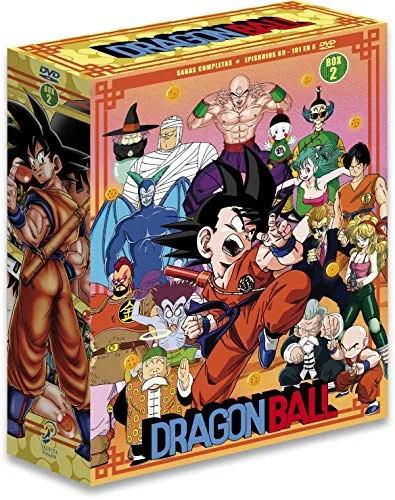 SELECTA VISION Dragon Ball Sagas Completas Box 2 Ep. 69 A 108 [DVD]