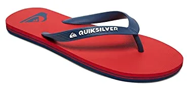 Quiksilver AQYL100601 Hombre Zapatos de playa y piscina, Multicolor (Red/Blue/Red Xrbr), 45 EU