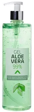 KFS Aloe Vera puro gel natural. 500 ml. Absorción inmediata y agradable textura no grasa. Nutre, hidrata, y refresca tu piel. Excelente tras depilación. After sun (500ml, Aloe vera)